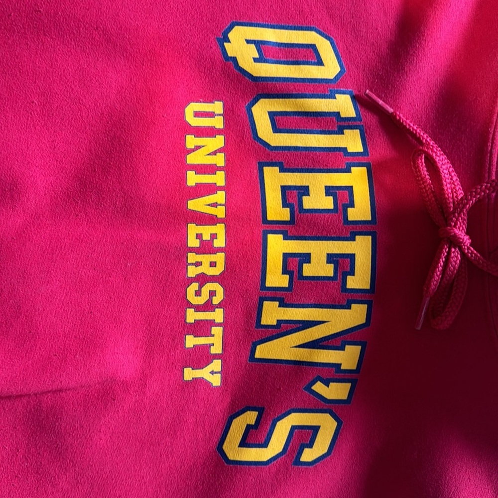XL Red and Yellow Queen’s University Sweater